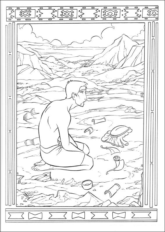 Kids-n-fun.com | Coloring page Prince of Egypt Prince of Egypt
